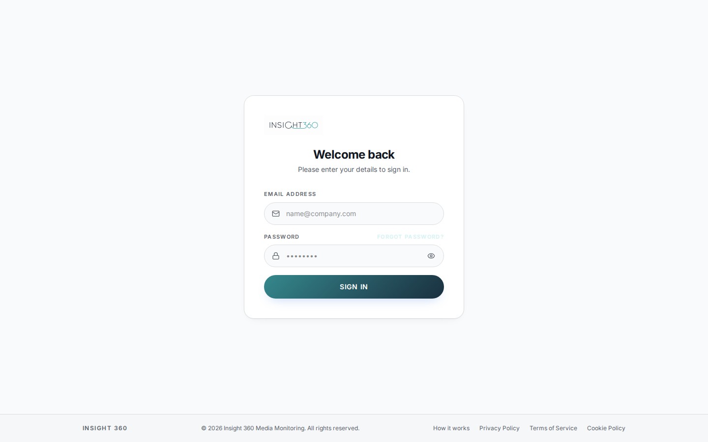 Insight 360 website homepage on desktop